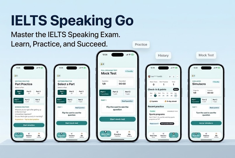 IELTS Speaking Go – screenshot 1