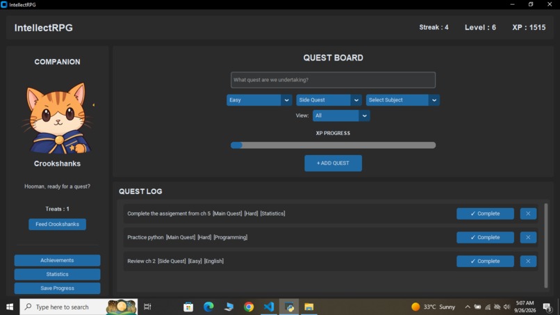 IntellectRPG – screenshot 1