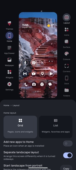 One4Home: Android Launcher & Themes – screenshot 8