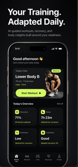 V Fit – Gym Recovery Coach – screenshot 3