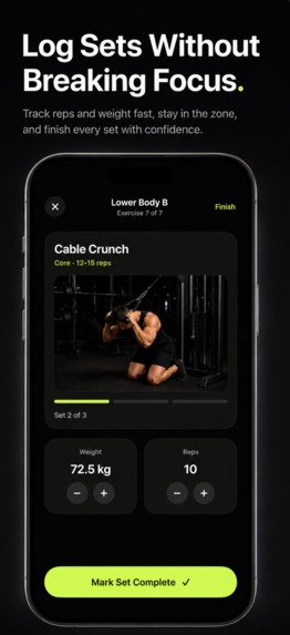 V Fit – Gym Recovery Coach – screenshot 4