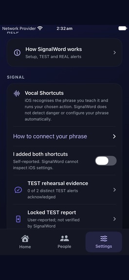 SignalWord – screenshot 4