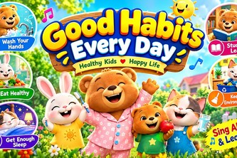 Good Habits Every Day | Healthy Habits Song for Kids