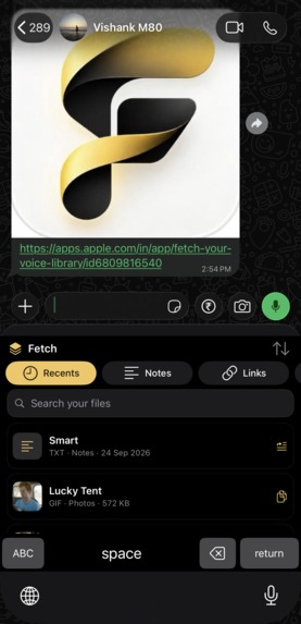 Fetch - Your Voice Library – screenshot 12