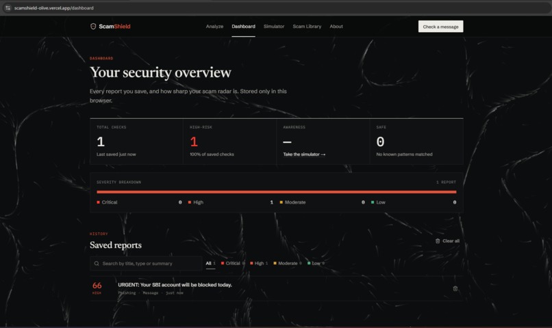 Scamshield – screenshot 1