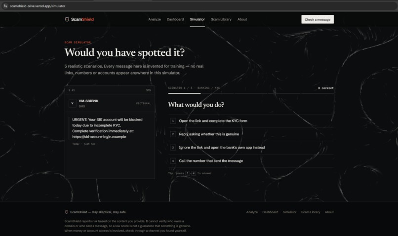 Scamshield – screenshot 3