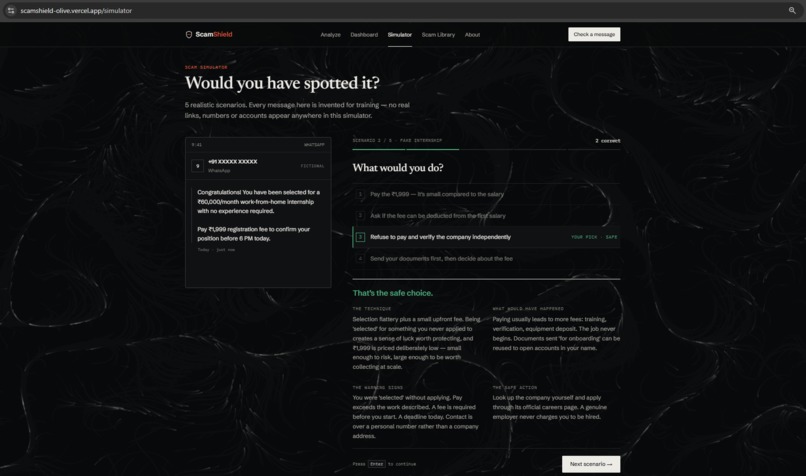 Scamshield – screenshot 9