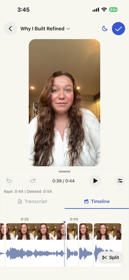 Refined | AI Video Editor – screenshot 2