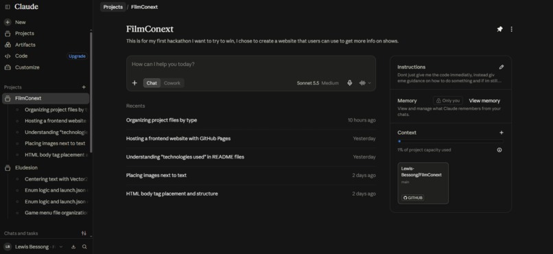 FilmConext – screenshot 2