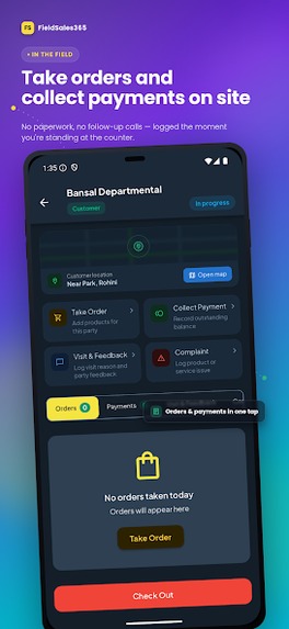 FieldSales365 – screenshot 1