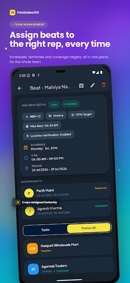 FieldSales365 – screenshot 3