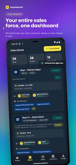 FieldSales365 – screenshot 4