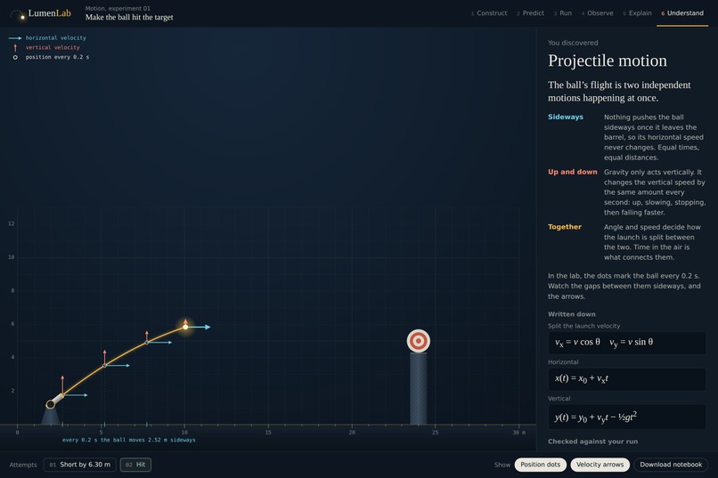 LumenLab: Learn Physics by Making It Happen – screenshot 3