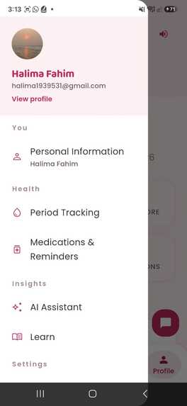 SheTrack – screenshot 3