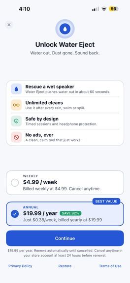 Water Eject: Clear Speaker+ – screenshot 9