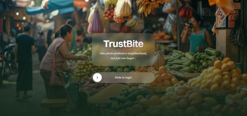 TrustBite AI-powered food screening  – screenshot 1