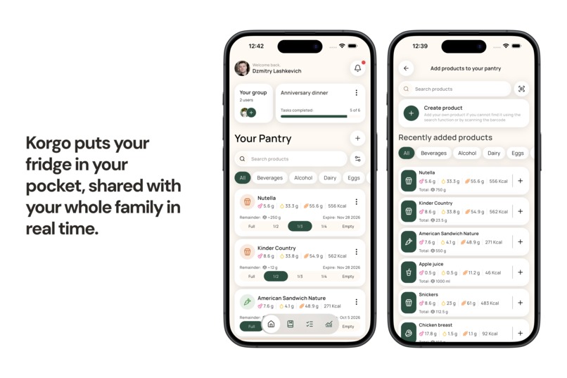 Korgo - Food Waste Tracker – screenshot 4