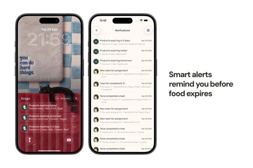 Korgo - Food Waste Tracker – screenshot 6