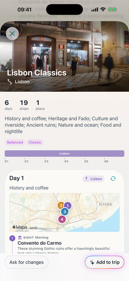 Journie: AI Trip Planner & Map – screenshot 3