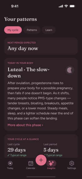 Dot: Private Period Tracker – screenshot 3