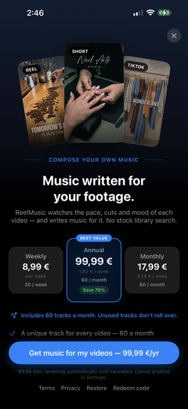 Reelmusic – screenshot 9