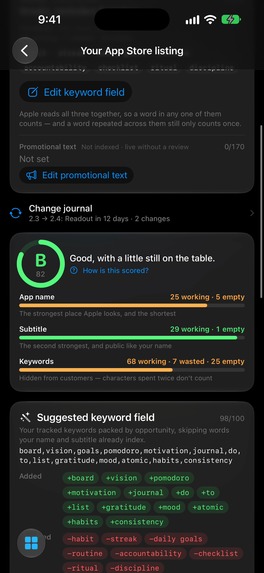 Shipy: App Keyword Tracker – screenshot 6