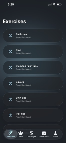 Rate My Form: Calisthenics Workout Analysis – screenshot 10