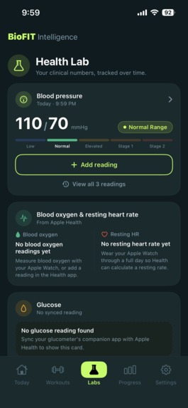 BioFIT Intelligence  – screenshot 4
