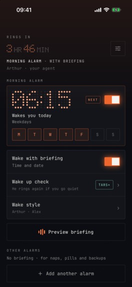 TARS: AI Voice Alarm Clock – screenshot 9