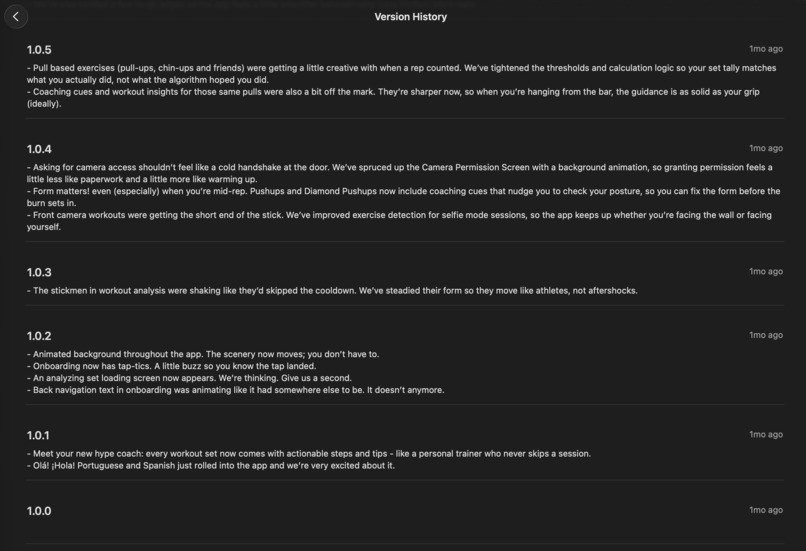 Rate My Form: Calisthenics Workout Analysis – screenshot 8