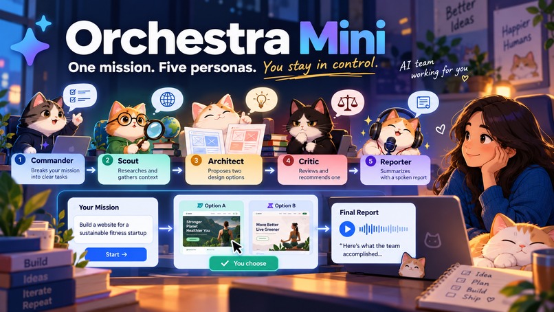 The Orchestra Five — Multi-Agent Swarm Orchestrator – screenshot 1
