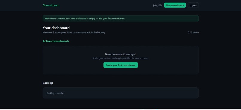 CommitLearn – screenshot 3