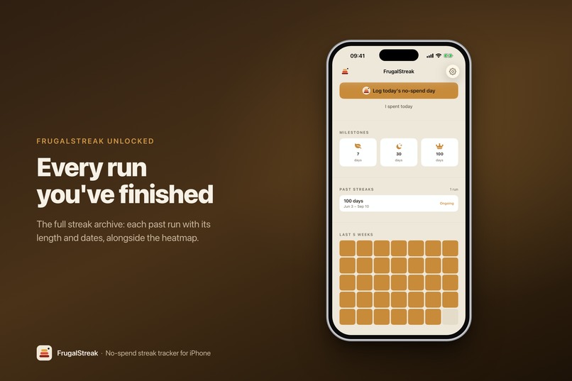 FrugalStreak – screenshot 6