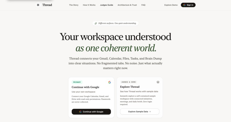 Thread  – screenshot 1