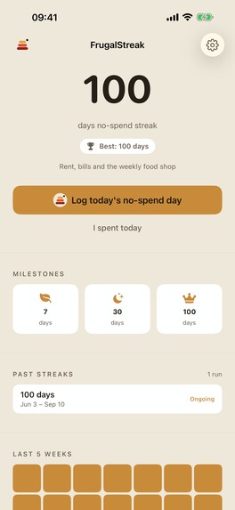FrugalStreak – screenshot 12