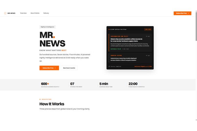 MR NEWS – screenshot 1