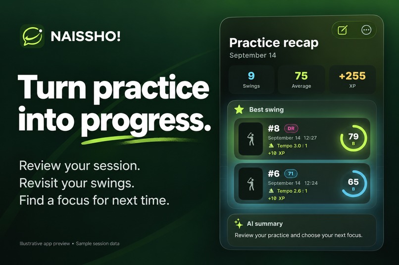 Naissho! — Your AI Golf Coach – screenshot 3