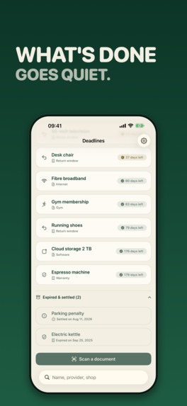 DueDog: Receipt·Warranty·Fines – screenshot 3
