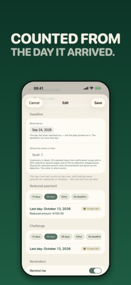 DueDog: Receipt·Warranty·Fines – screenshot 6