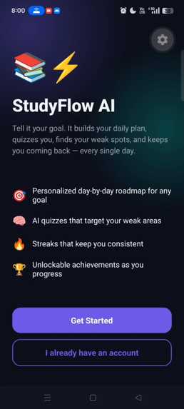 StudyFlow AI – screenshot 2