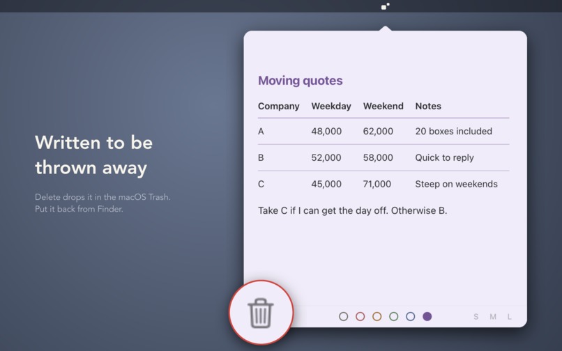 TearMark – screenshot 3