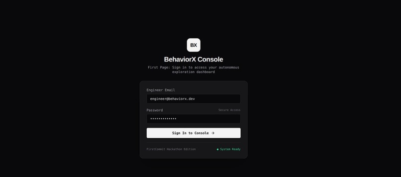BehaviorX – screenshot 1