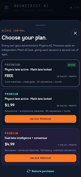 Neometrist AI – screenshot 3