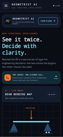 Neometrist AI – screenshot 2