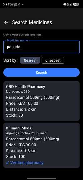 FindUrDrugs – screenshot 7