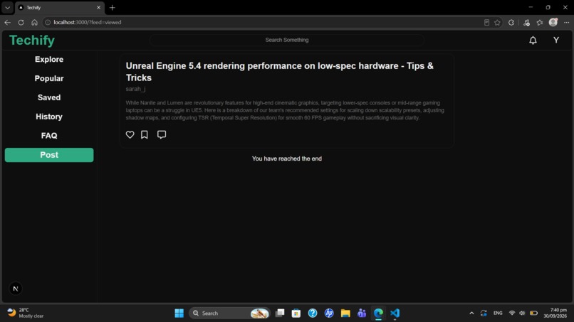 Techify – screenshot 1