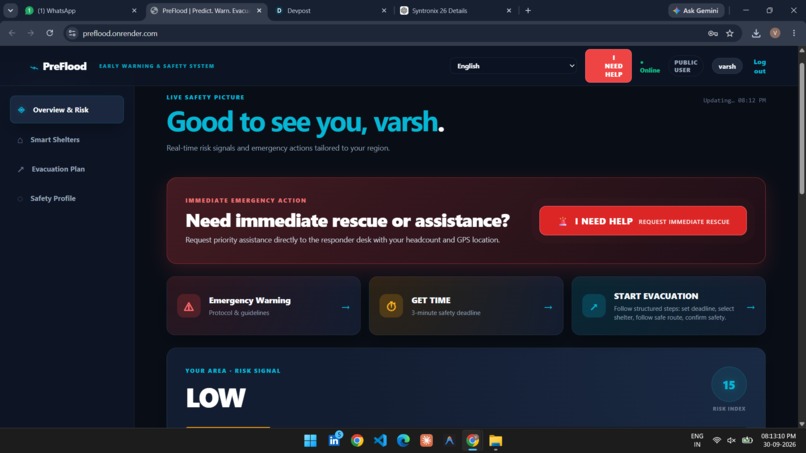 preflood – screenshot 2