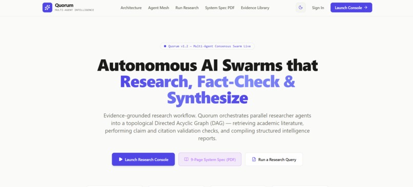 Quorum – screenshot 1