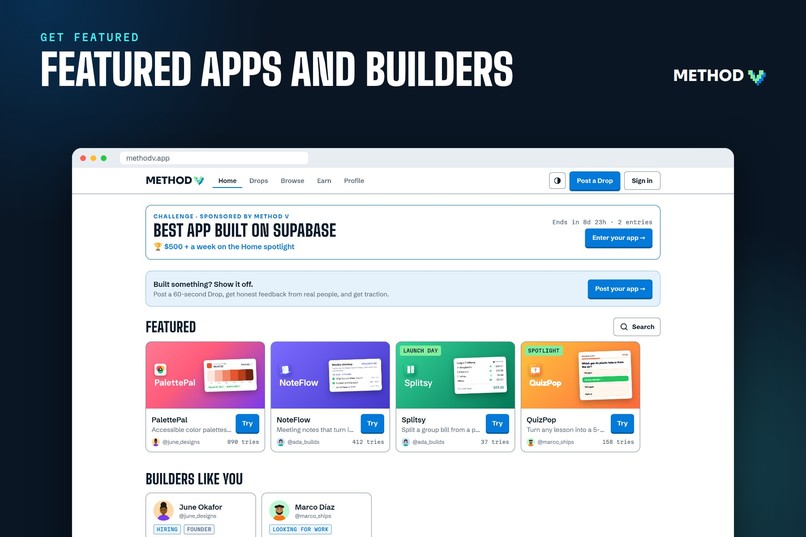 Method V – screenshot 4