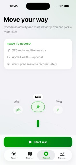 Outnudge: Hike, Bike & Run – screenshot 3